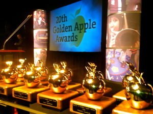 trophies with screen