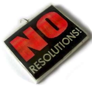 No resolutions